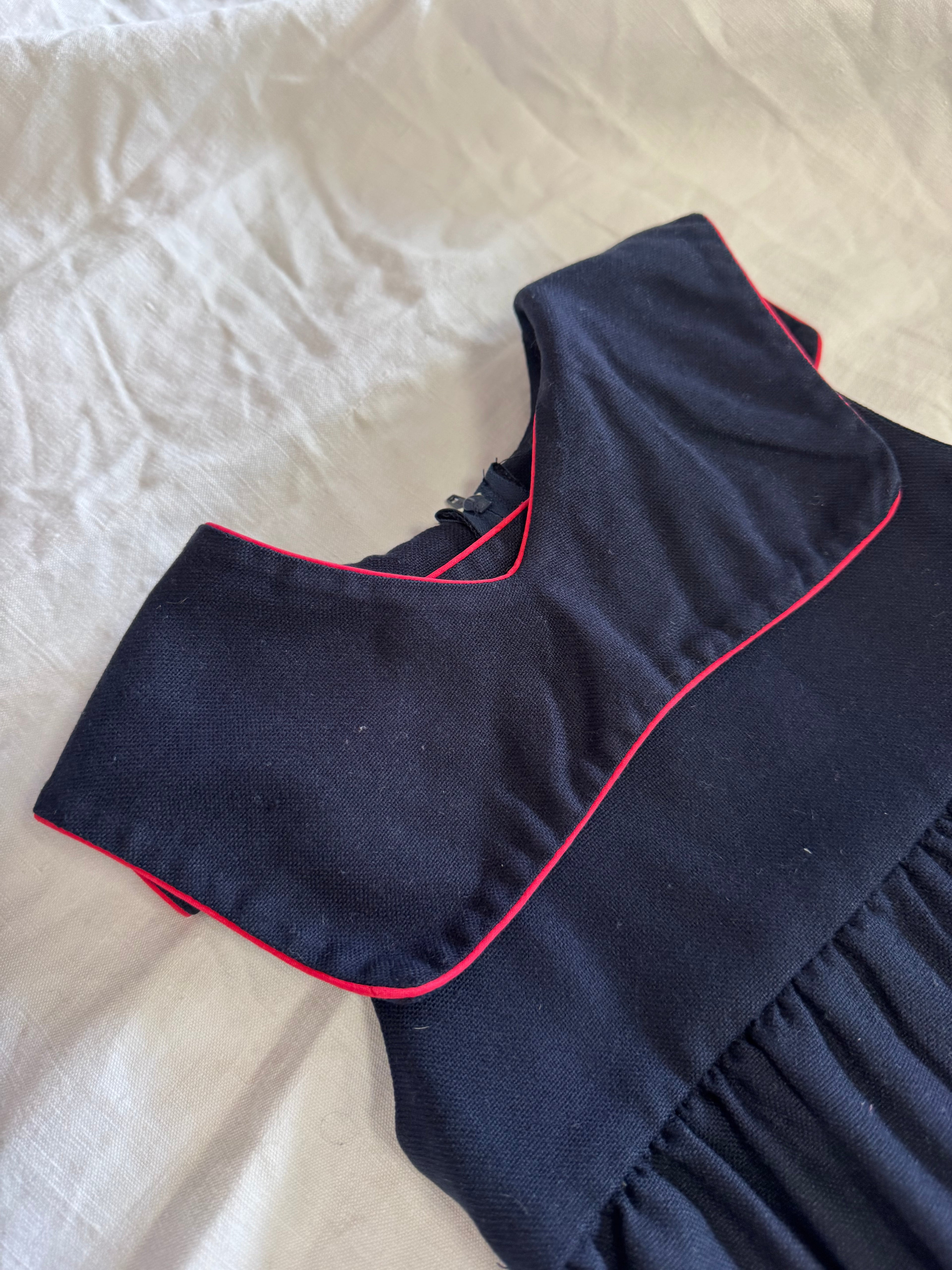 Robe bleu marine