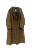 Manteau en peau lainée