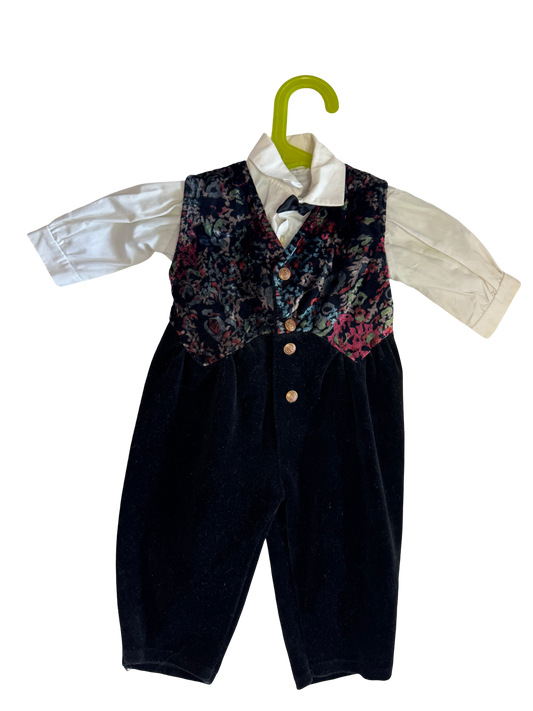 Combinaison en velours