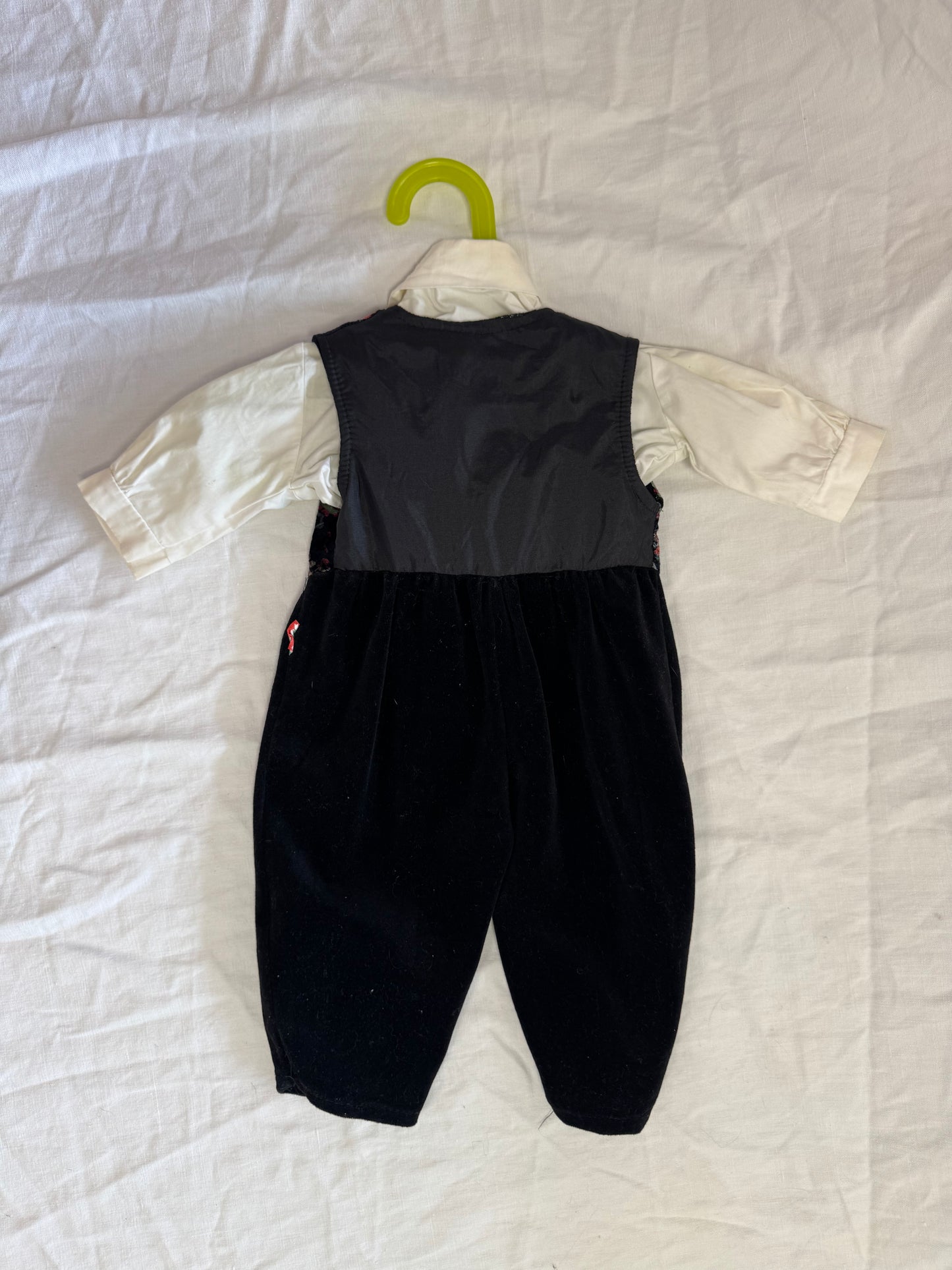 Combinaison en velours