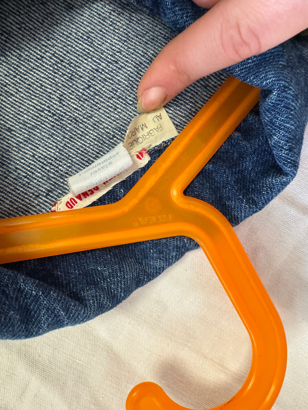 Veste en jean 90s