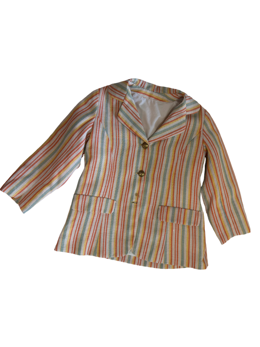 Veste à rayures 70S