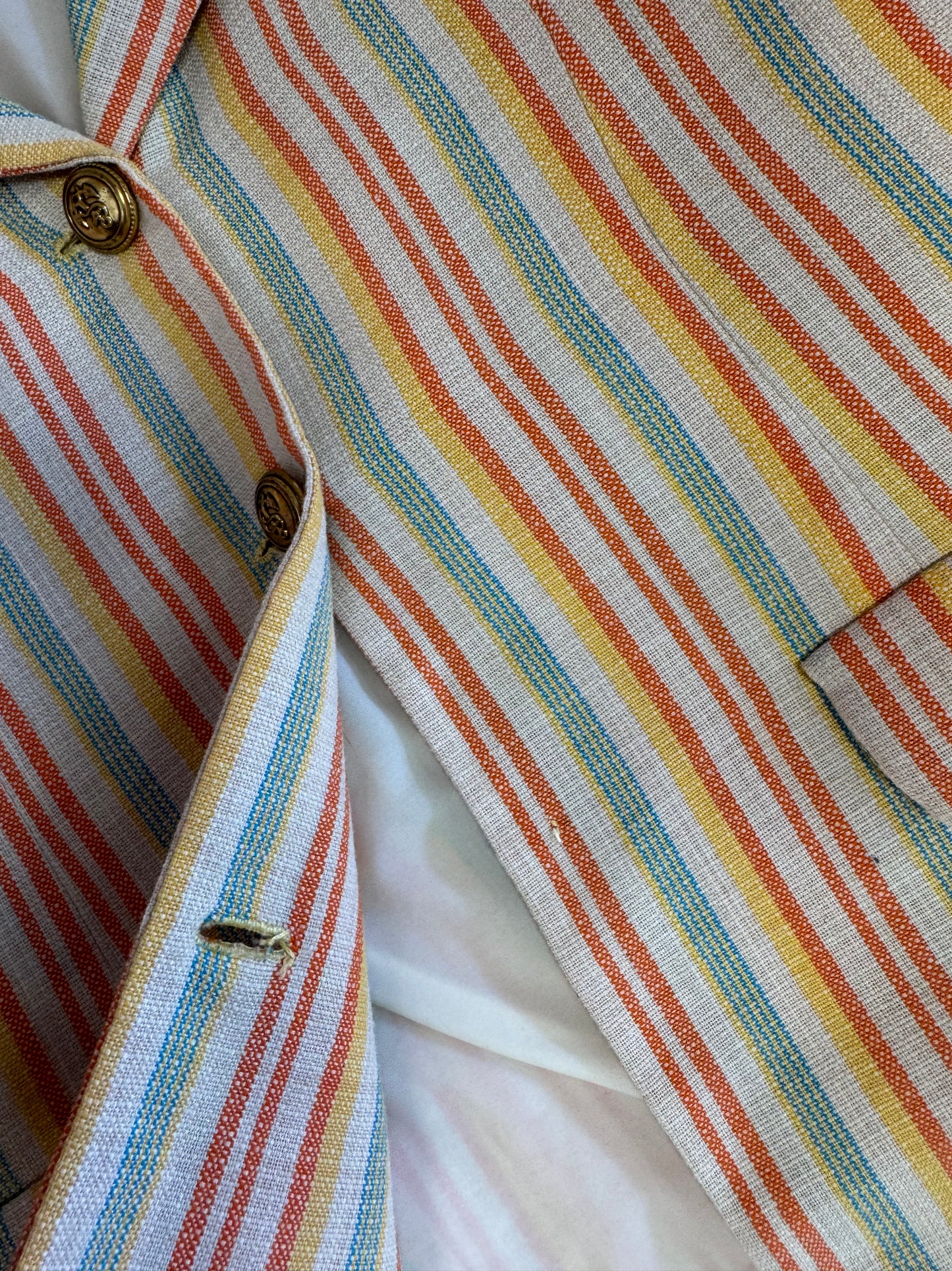 Veste à rayures 70S