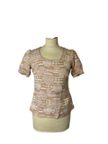 Blouse à motifs
