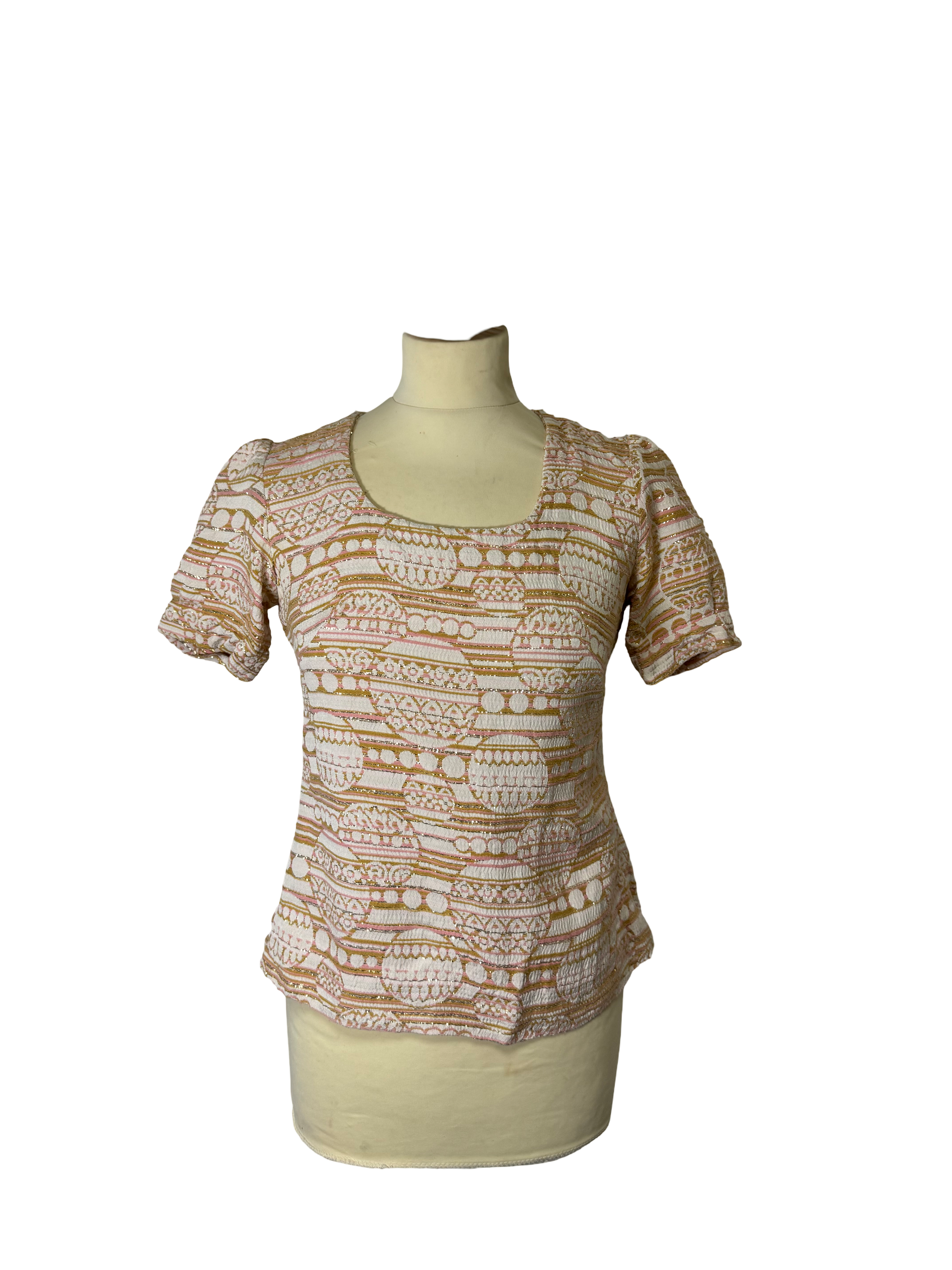 Blouse à motifs