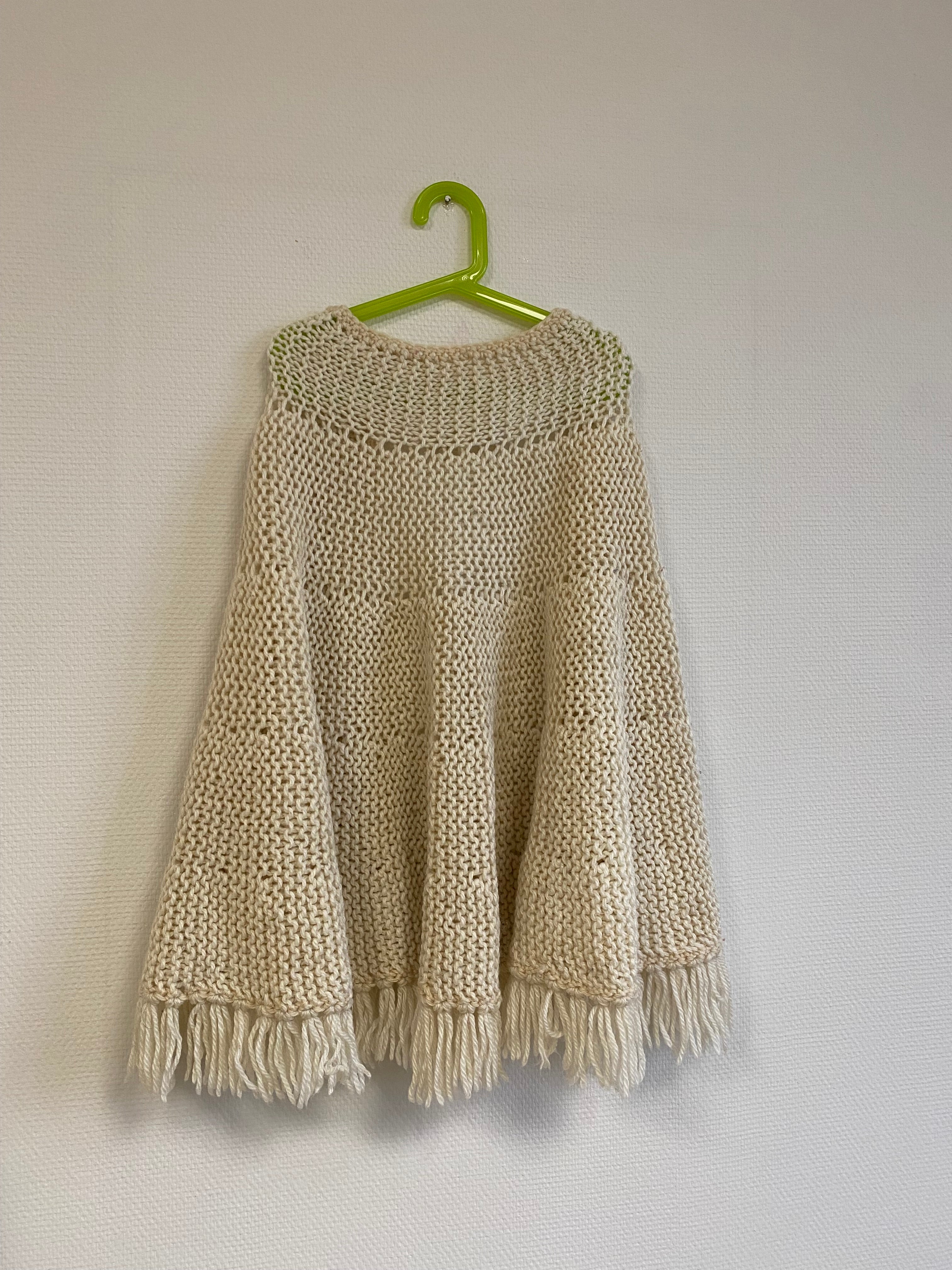 Châle en crochet