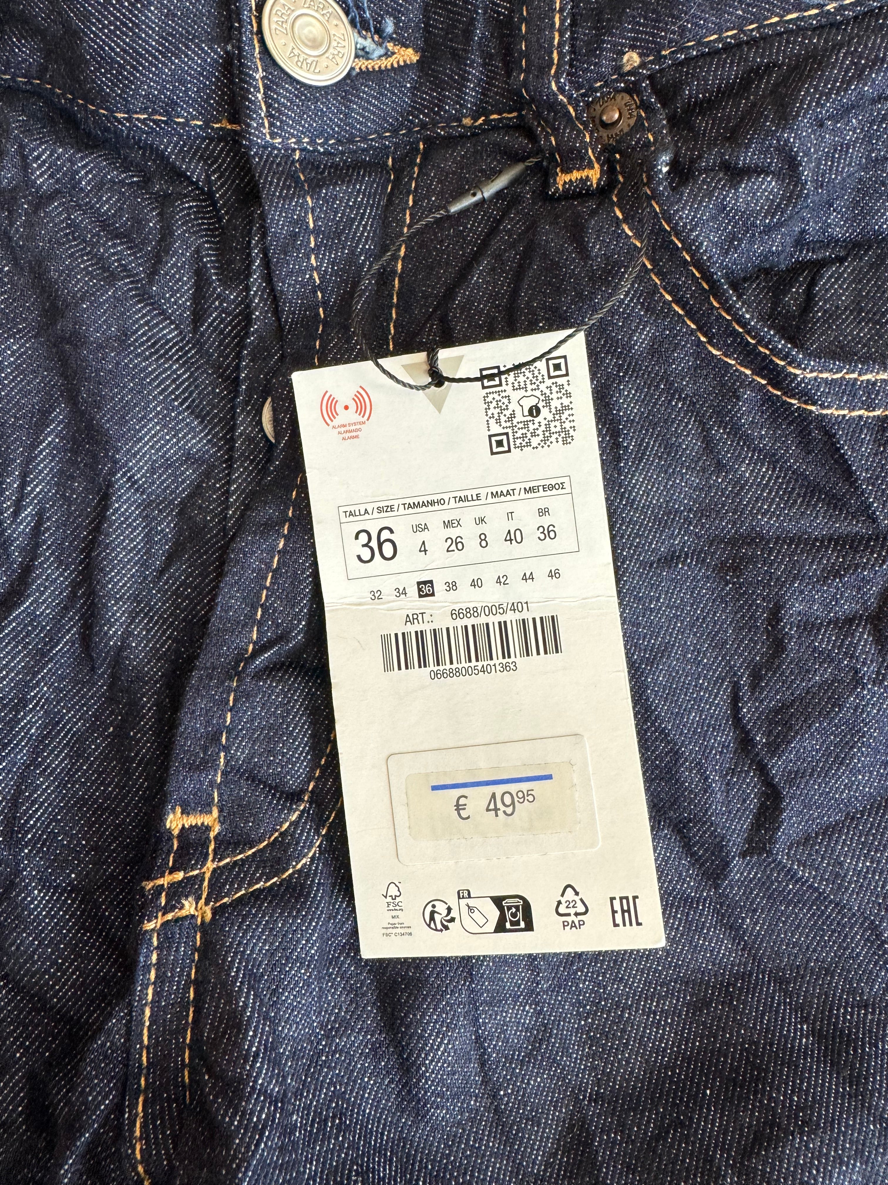 Jean brut Zara