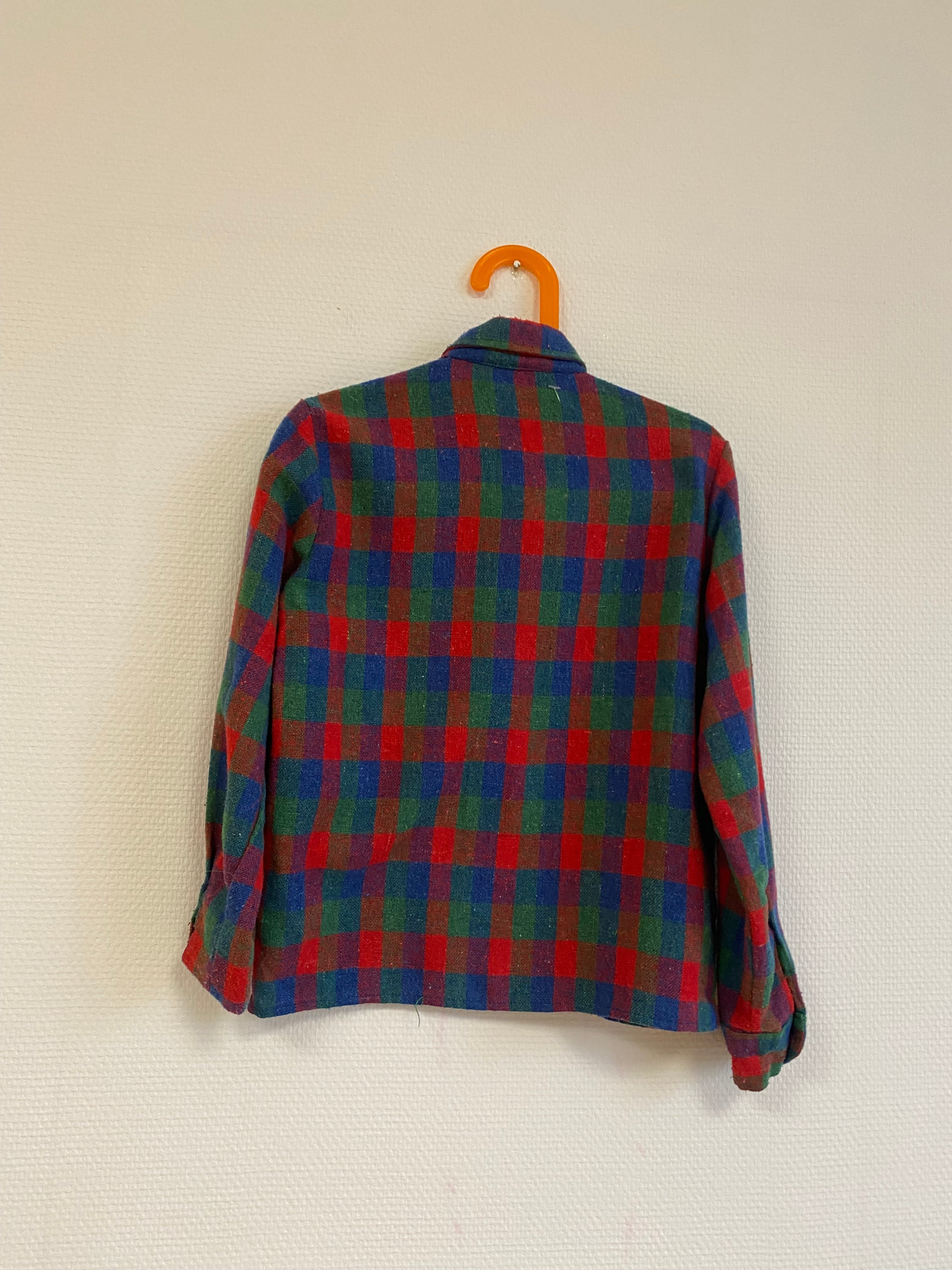 Chemise à carreaux