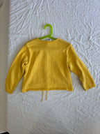 Gilet brodé jaune