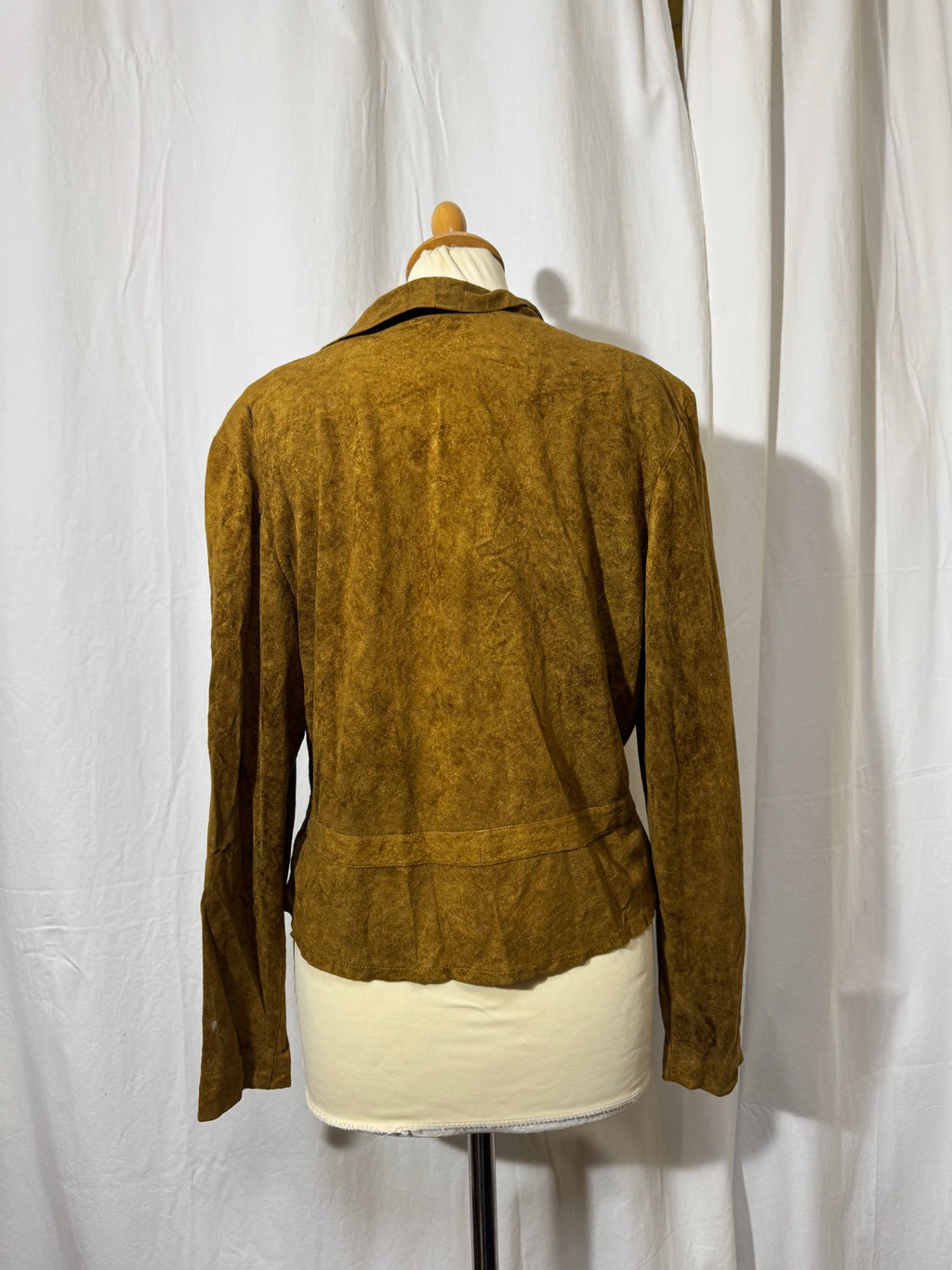 Chemise velours 80s