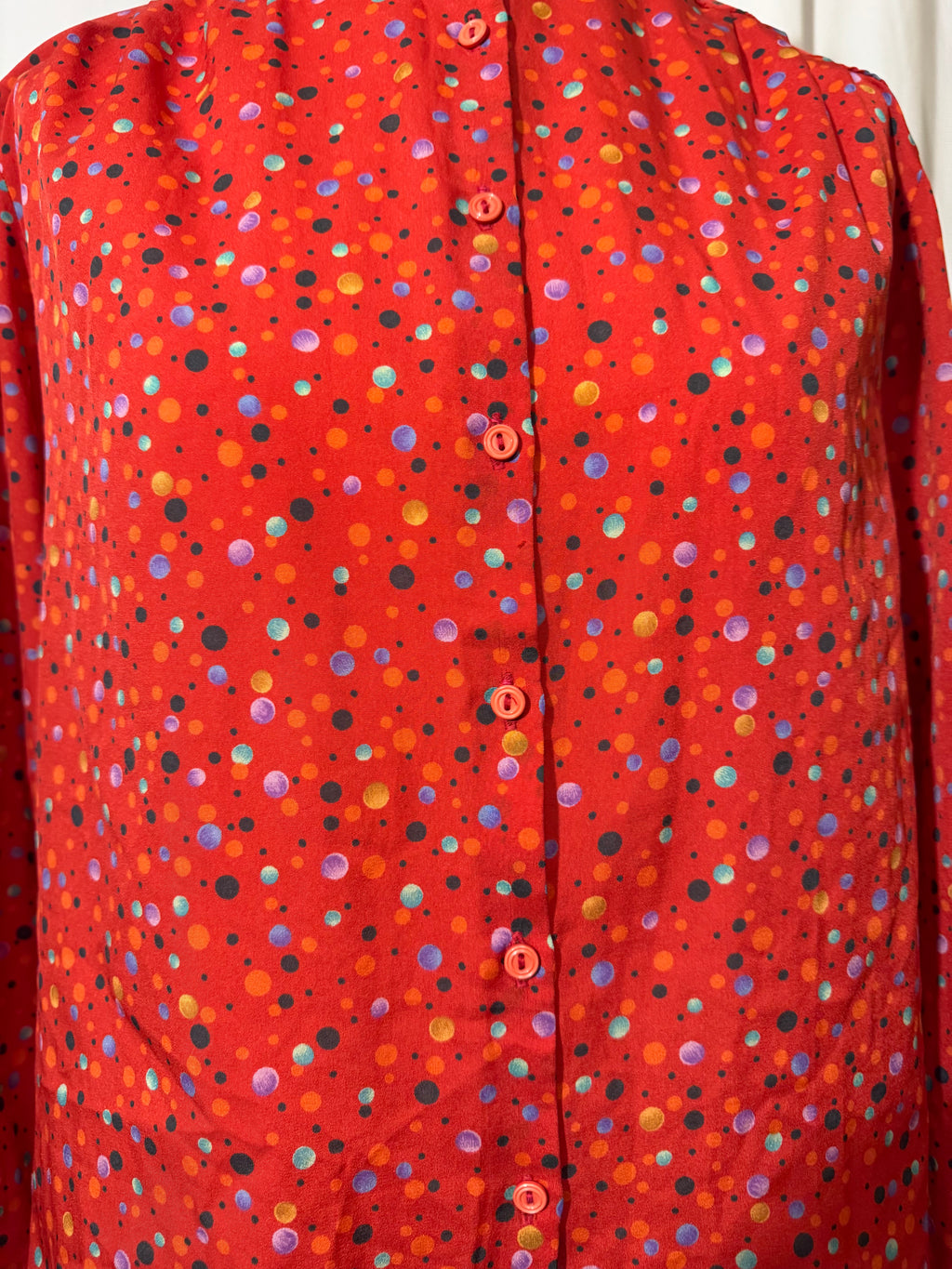 Chemise à pois