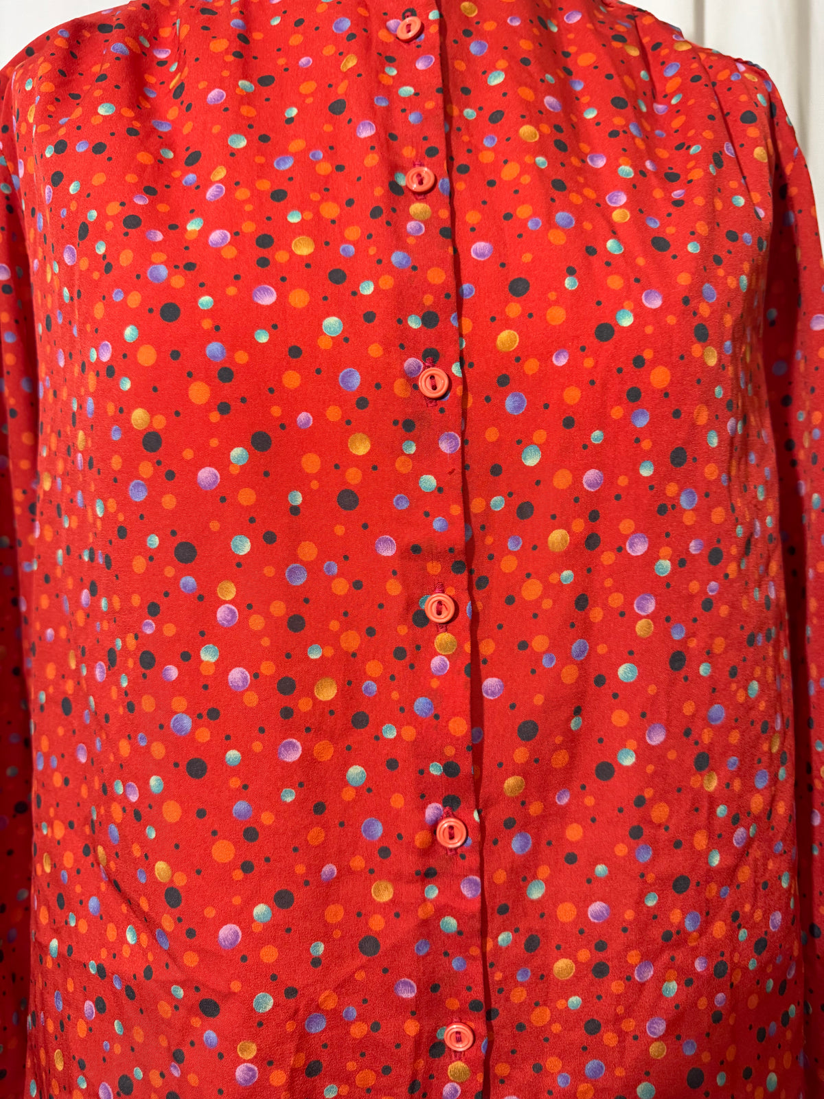 Chemise à pois