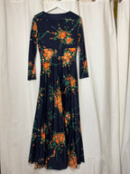 Robe longue 70s