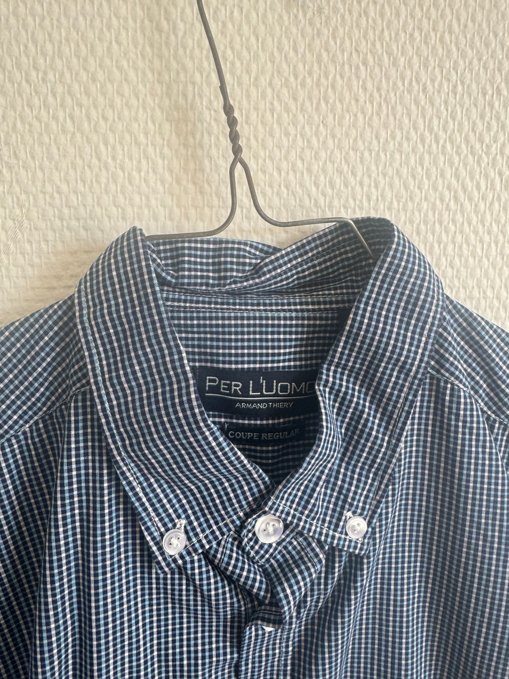 Chemise à carreaux