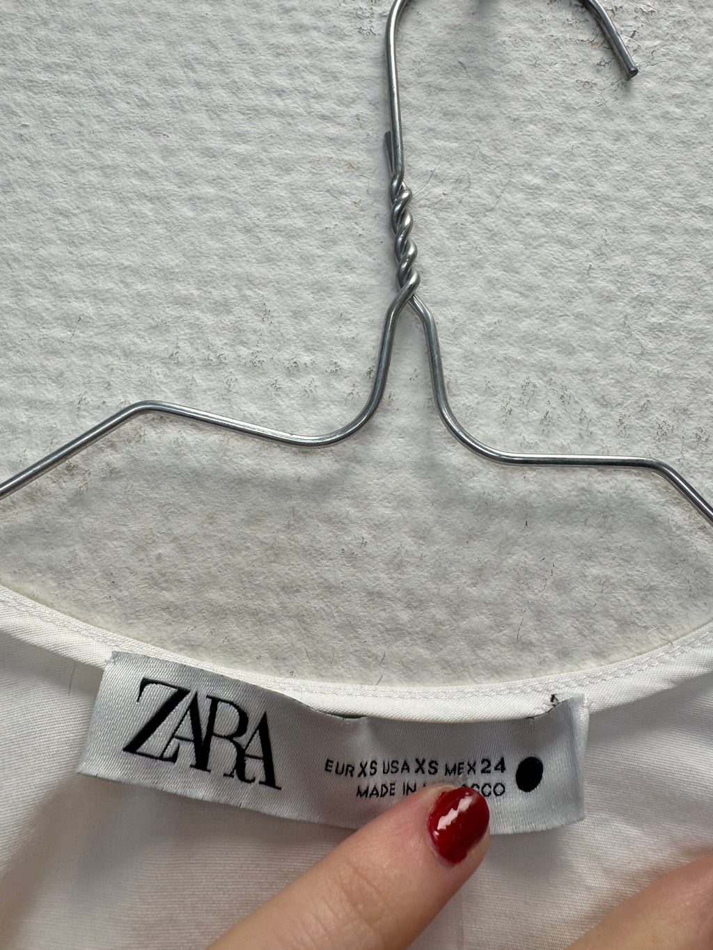 Blouse blanche Zara