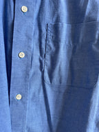 Chemise bleu uni