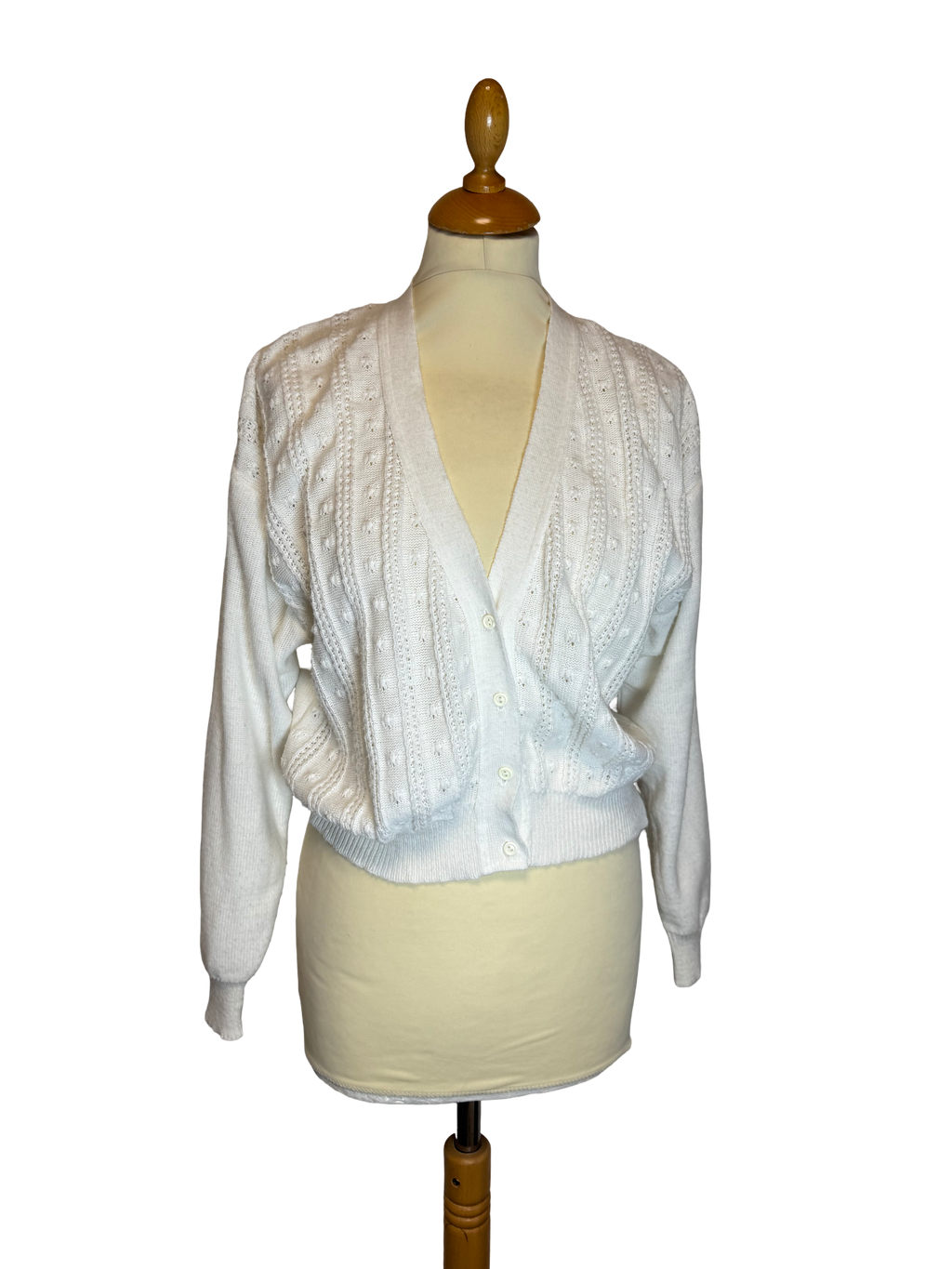 Cardigan blanc