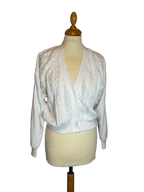 Cardigan blanc