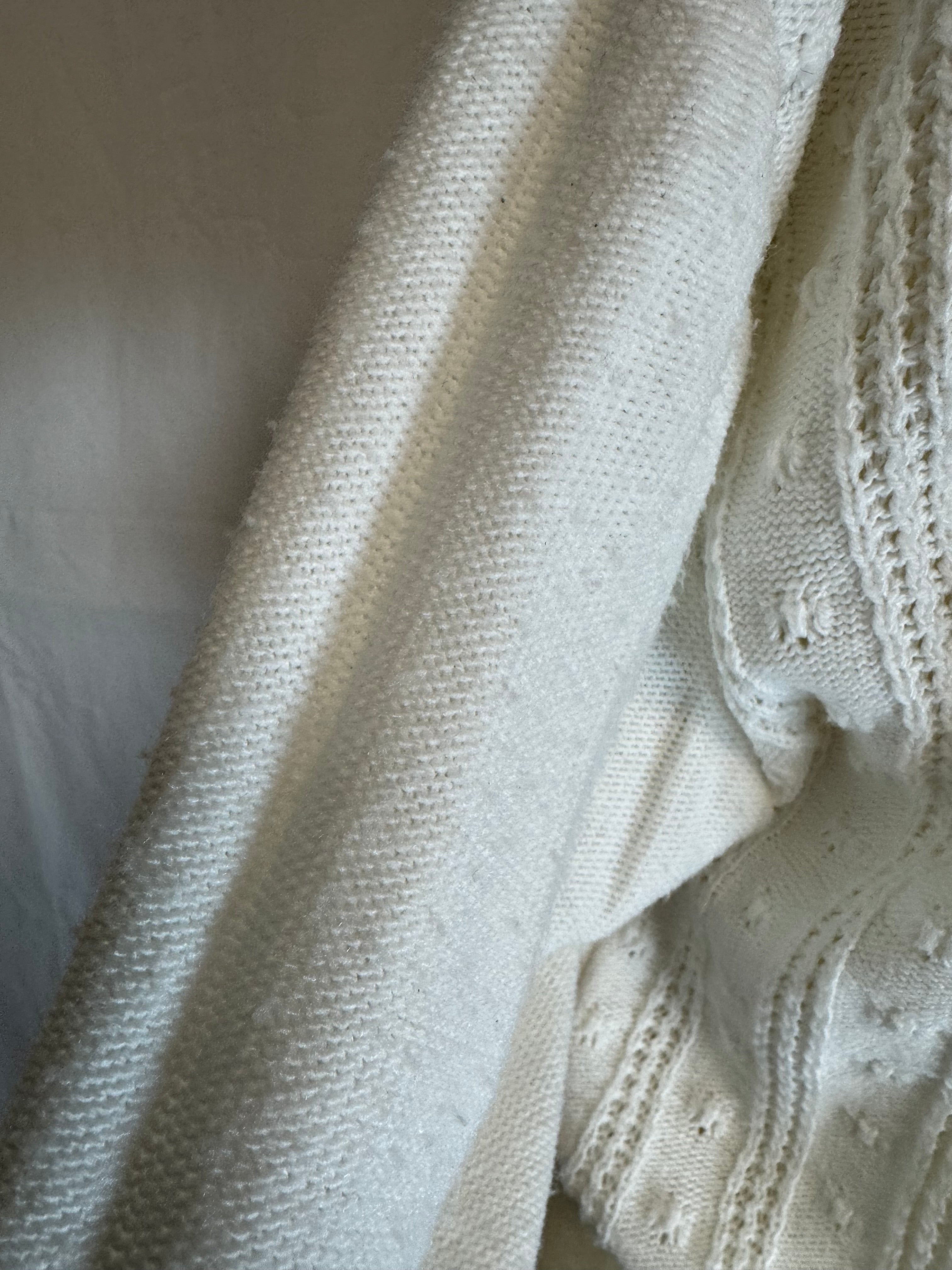 Cardigan blanc