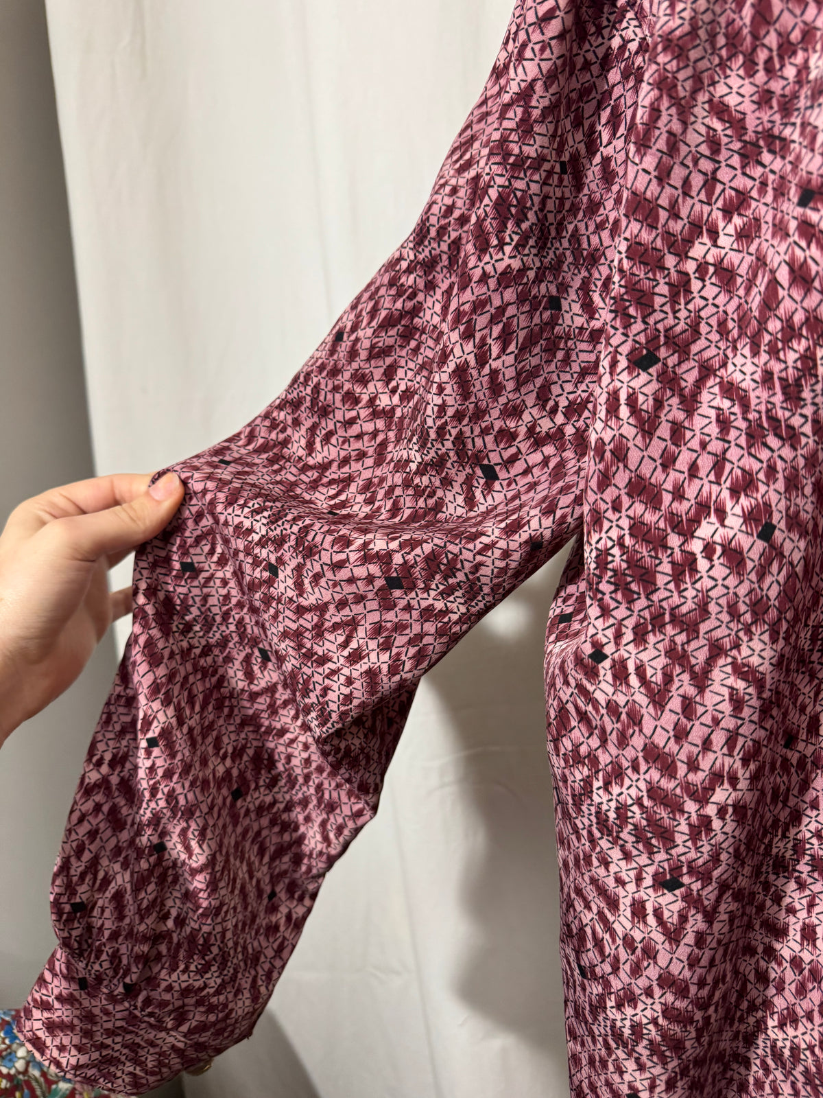 Chemise à motifs
