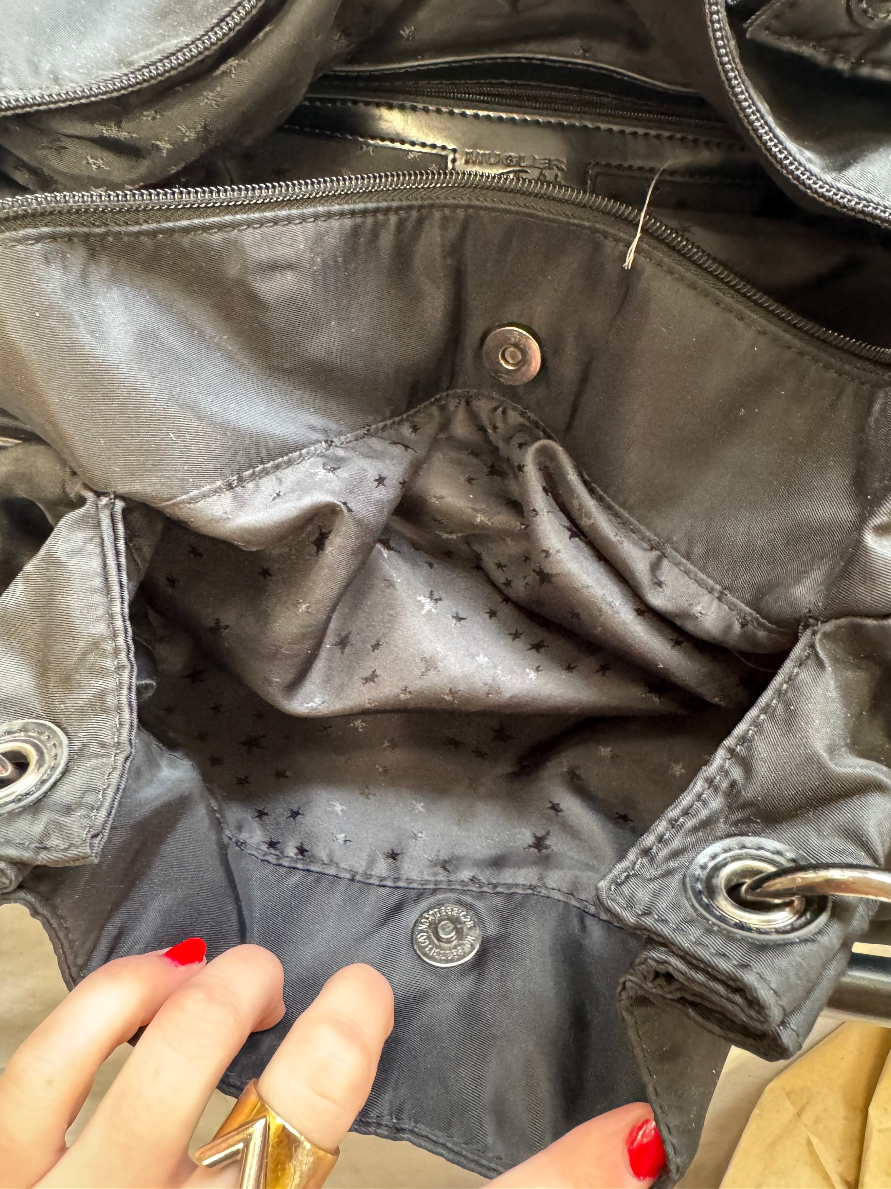 Sac en nylon Thierry Mugler