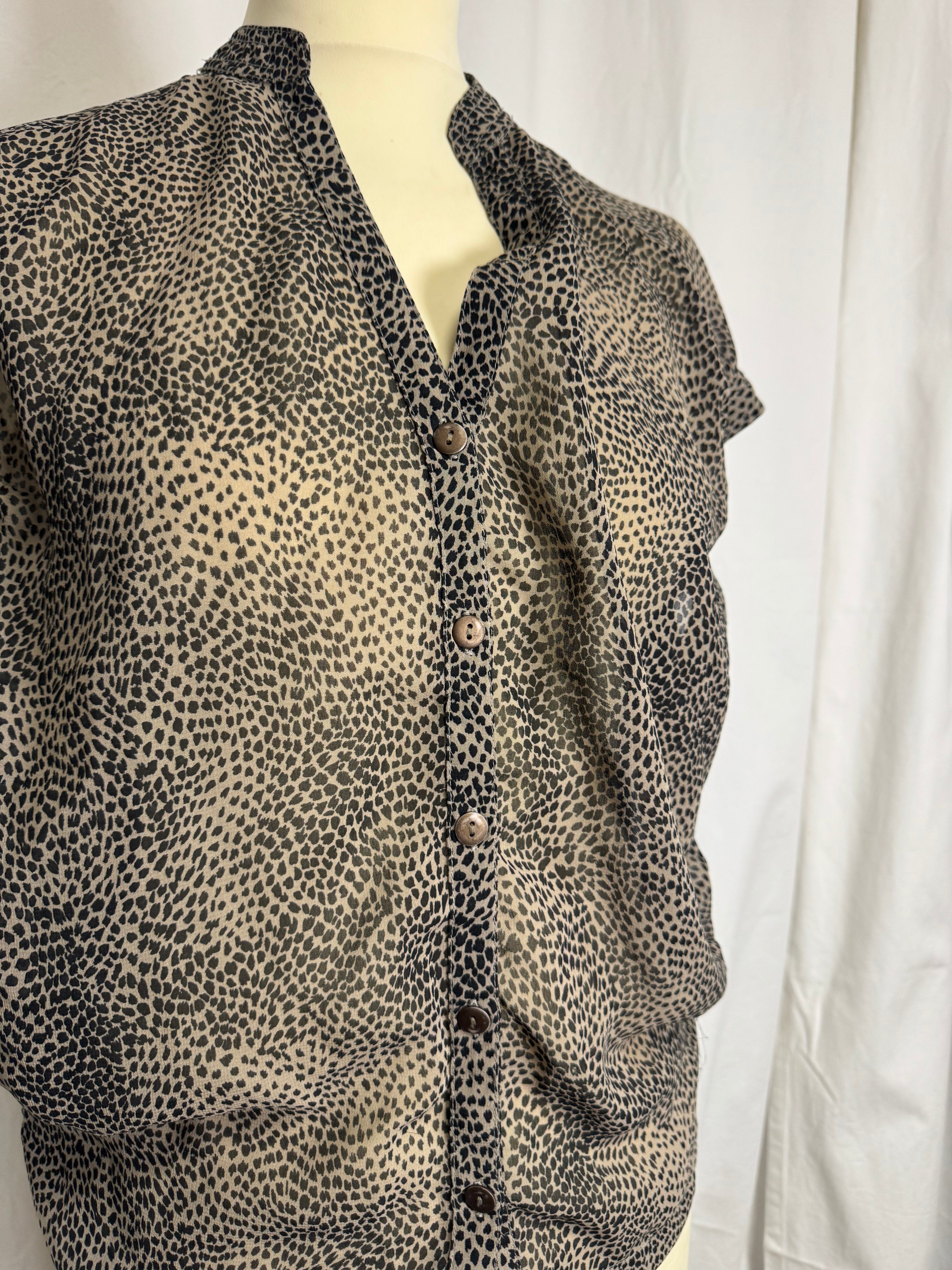 Blouse à motifs