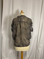 Blouse à motifs