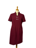 Robe bordeaux Caroll