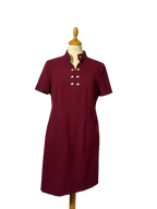 Robe bordeaux Caroll