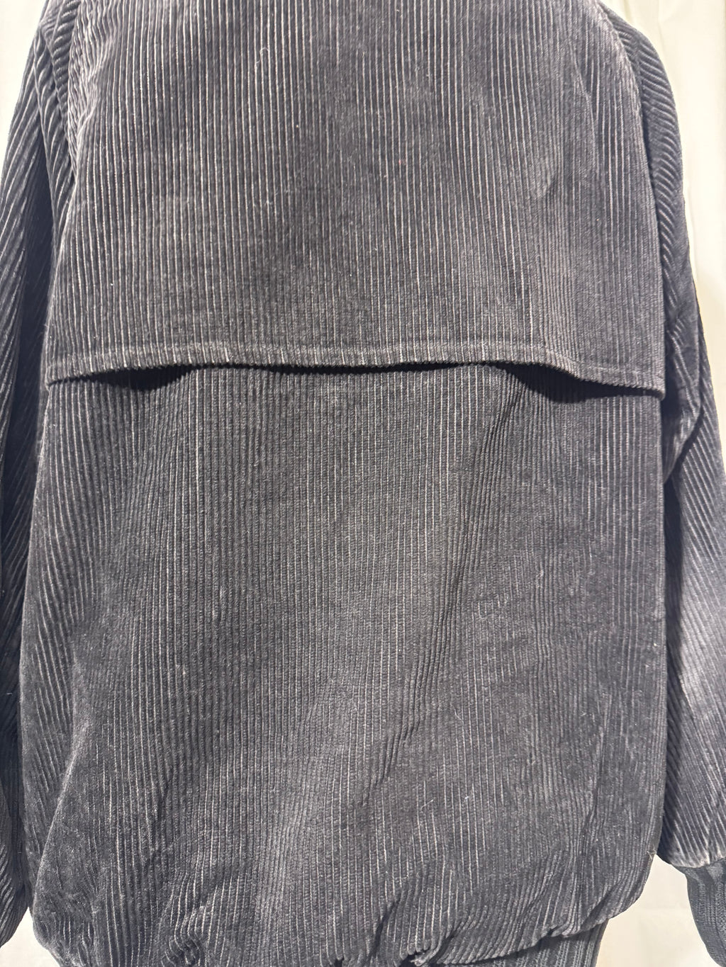 Veste en velours noir