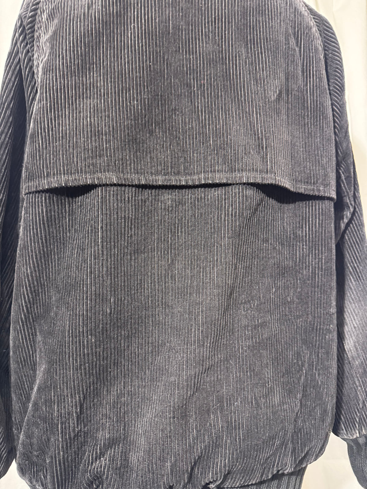 Veste en velours noir