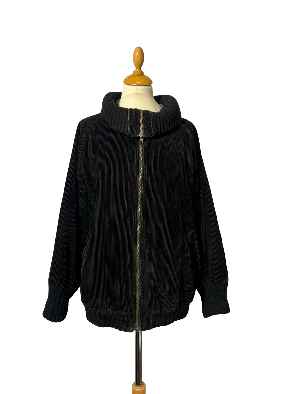 Veste en velours noir