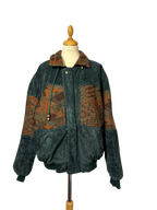 Veste en velours 90s