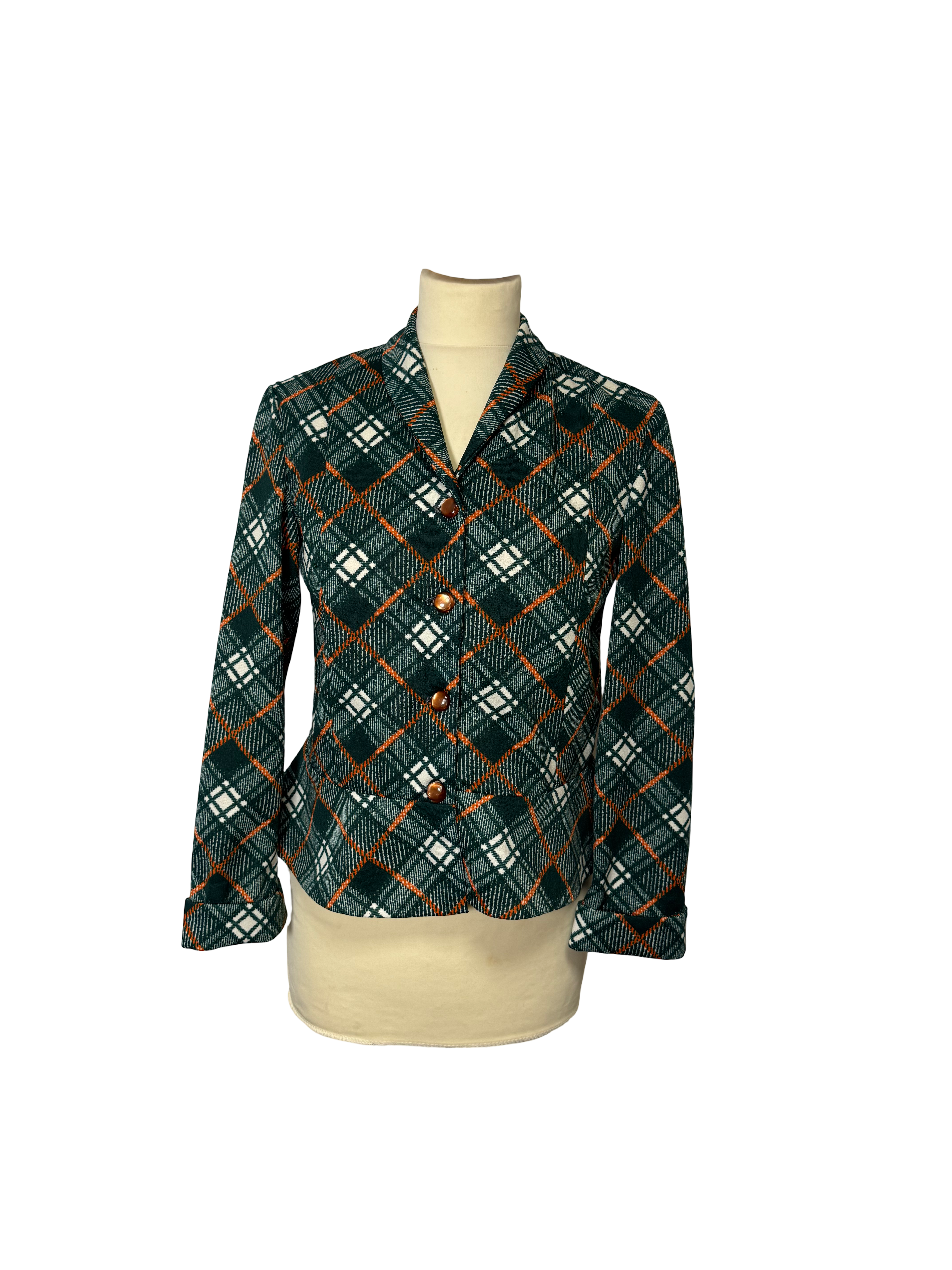 Veste à carreaux