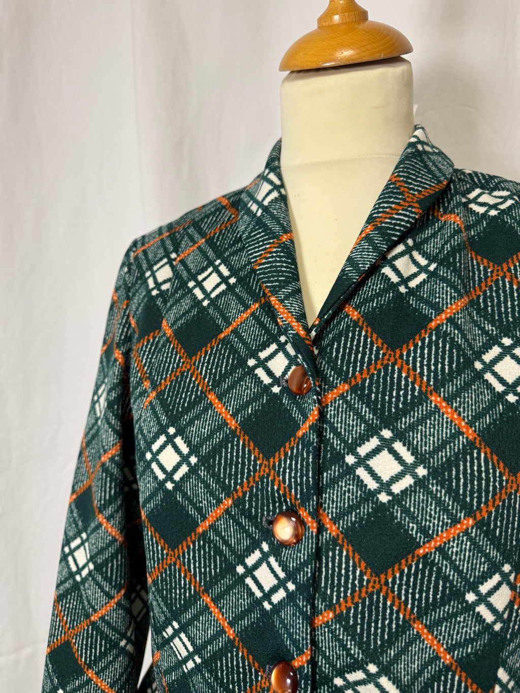 Veste à carreaux