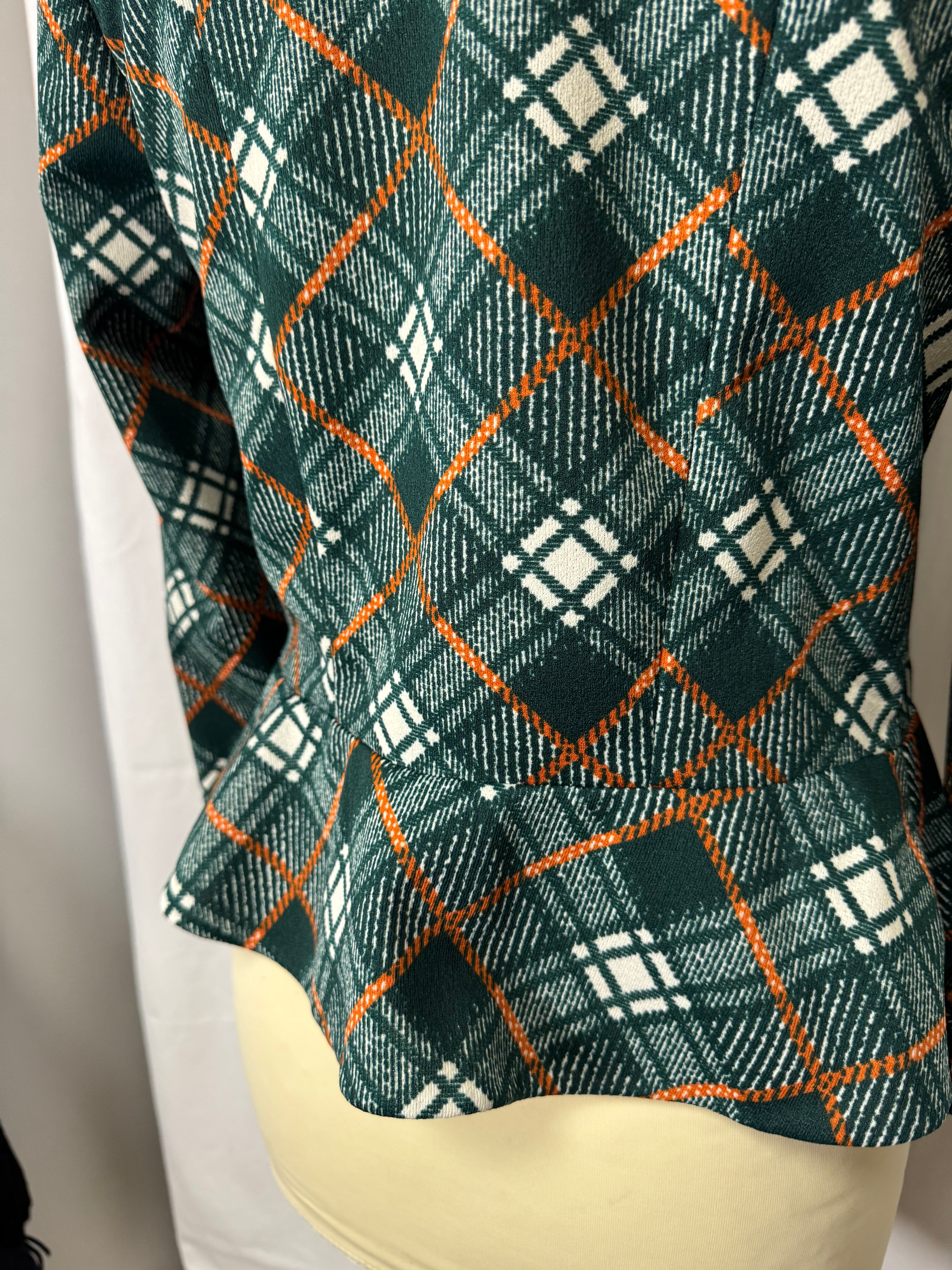 Veste à carreaux