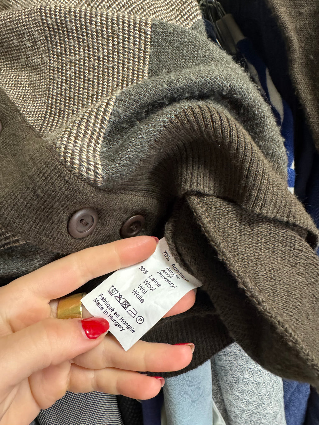 Cardigan marron