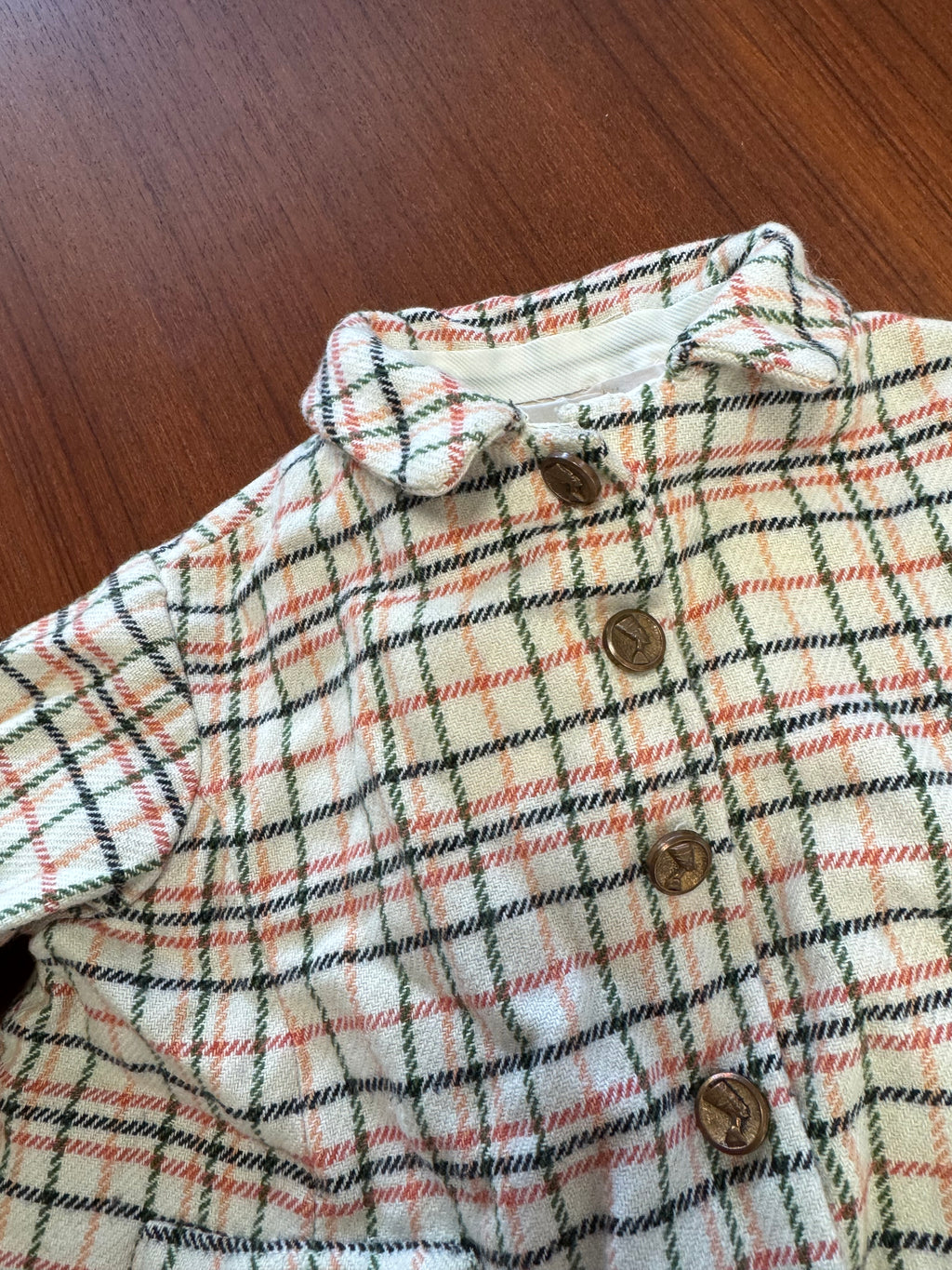 Veste à carreaux