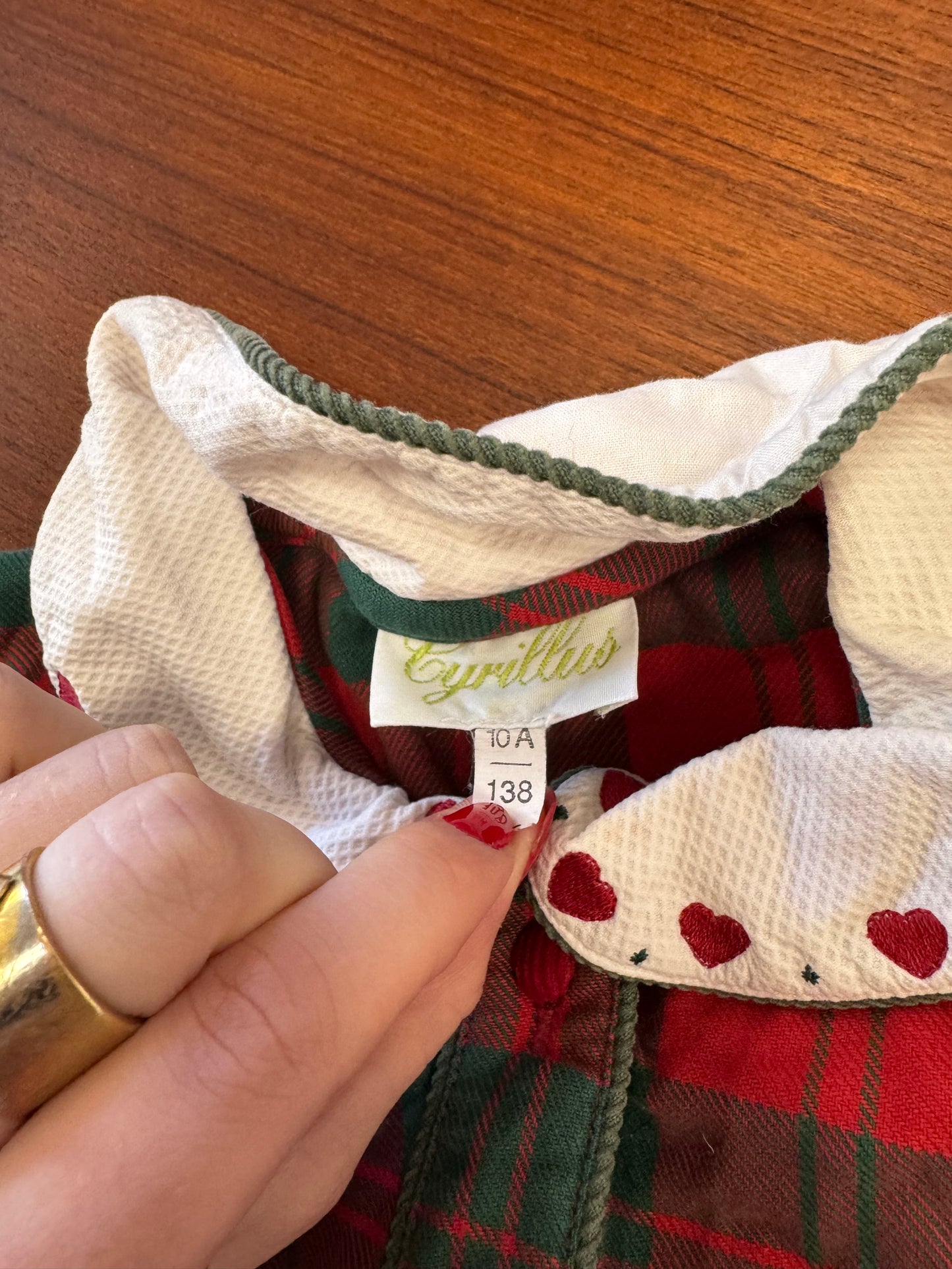 Robe écossaise cyrillus