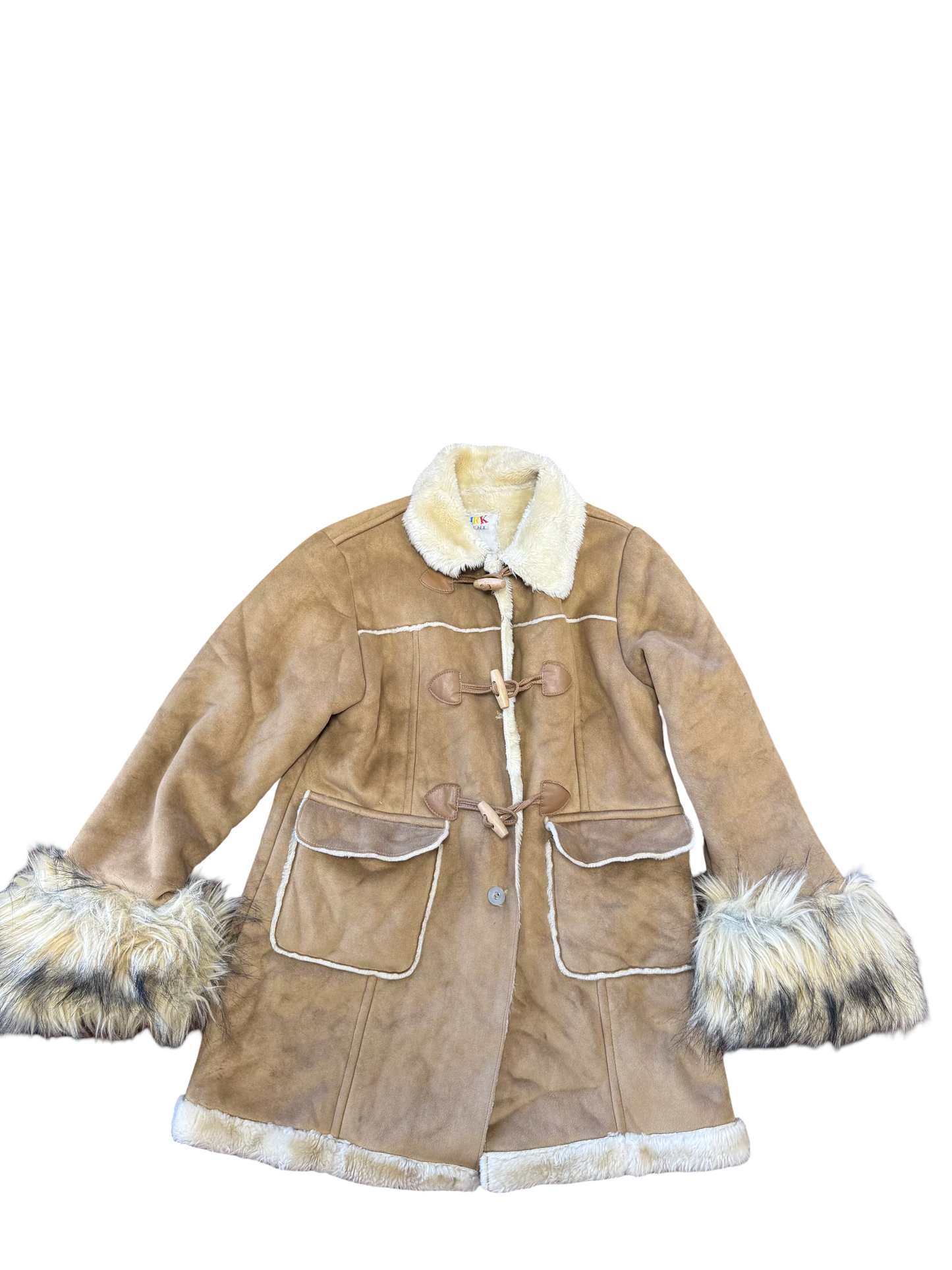 Veste en fausse fourrure