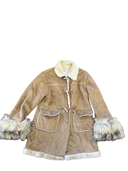 Veste en fausse fourrure