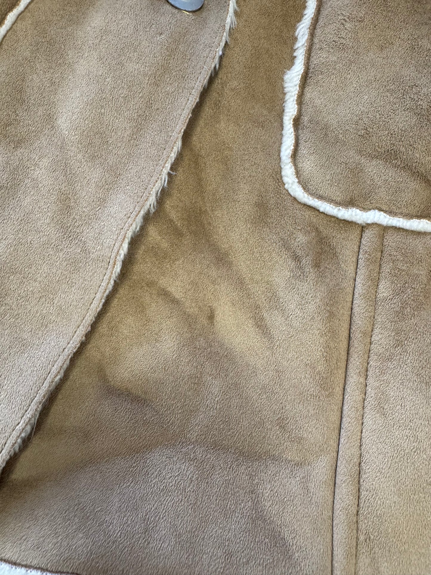 Veste en fausse fourrure