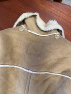 Veste en fausse fourrure