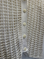 Gilet ajouré