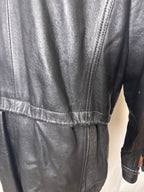 Veste en cuir 80s