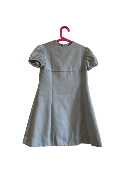 Robe bleu 70s