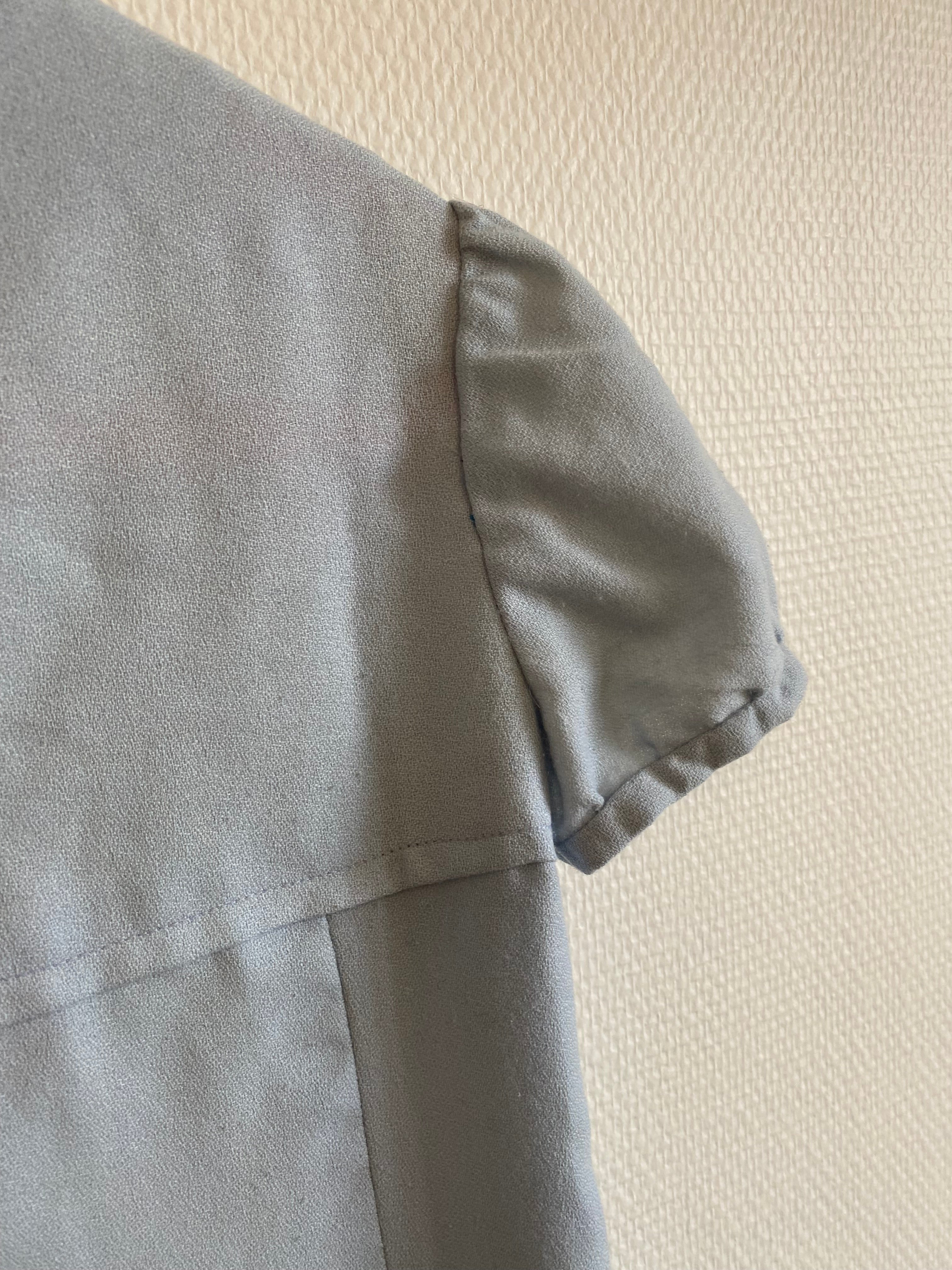 Robe bleu 70s