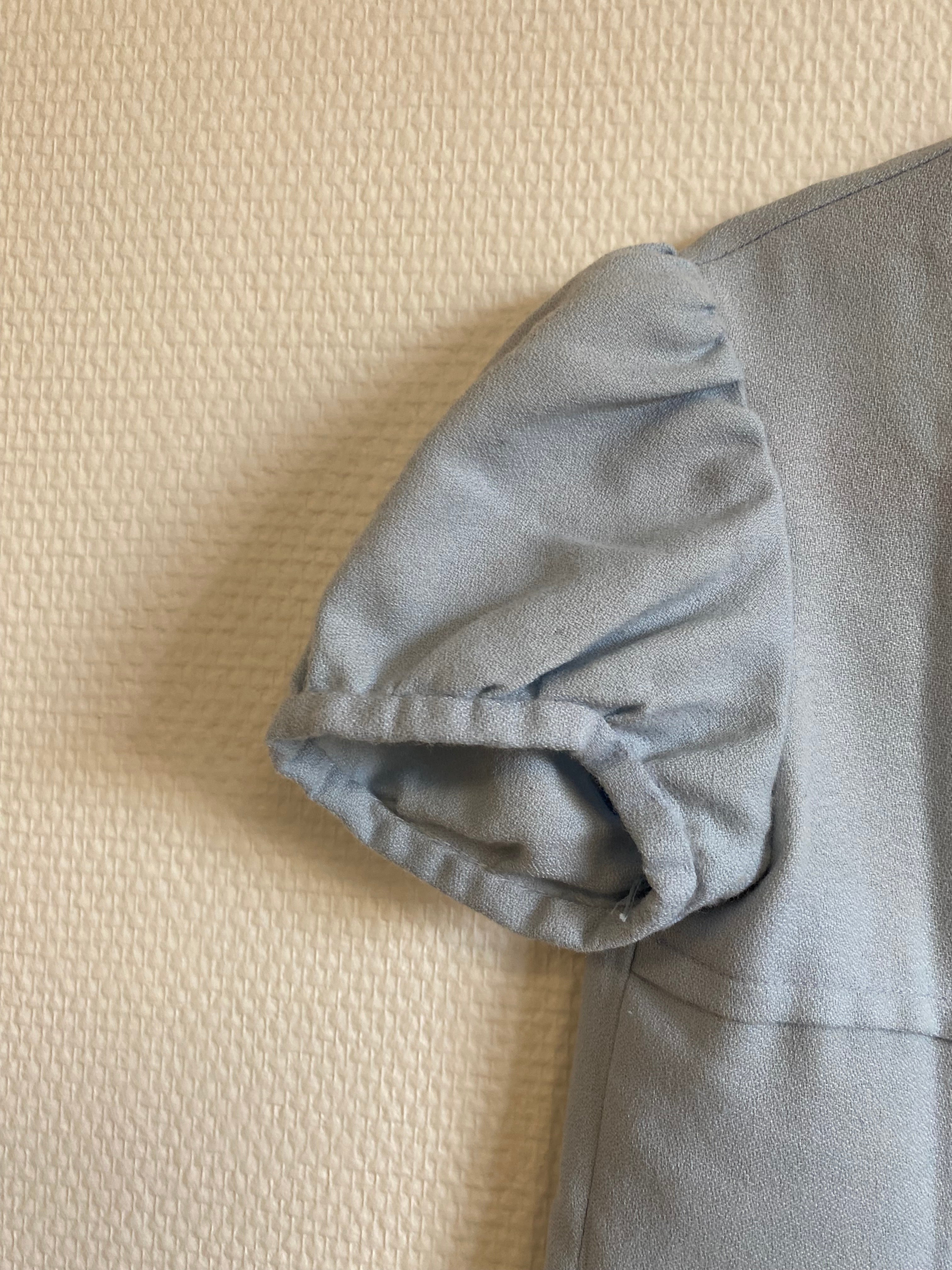 Robe bleu 70s