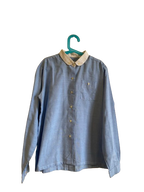 Chemise uni bleu