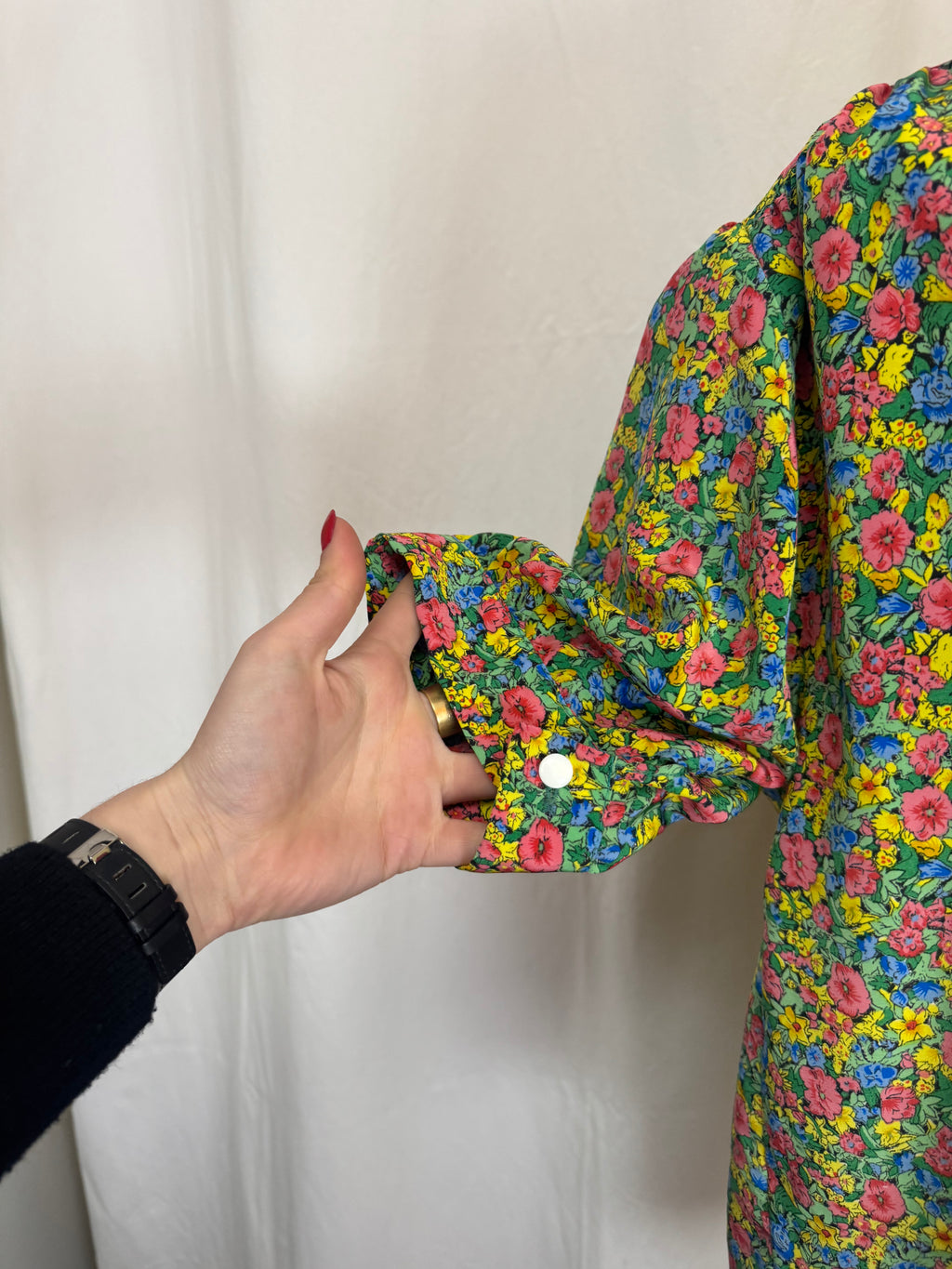 Chemise à fleurs